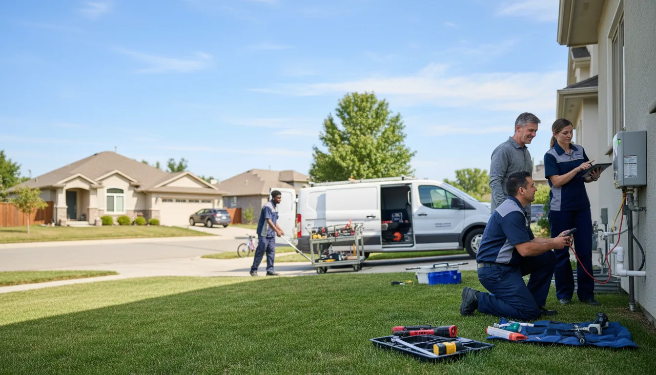 Tankless water heater service in Connelly Springs, NC